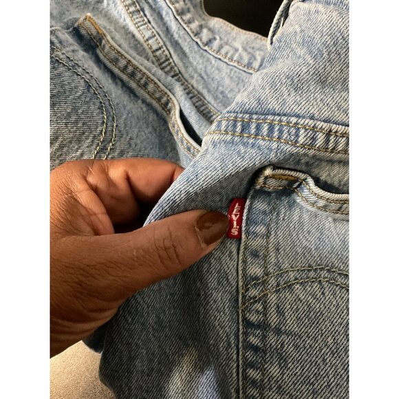 LEVI'S 501 S Premium Jeans Men Button Fly Big E sz. 32/28 - Picture 9 of 13